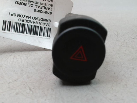 BOUTON DE WARNING DACIA SANDERO I 2008-2012