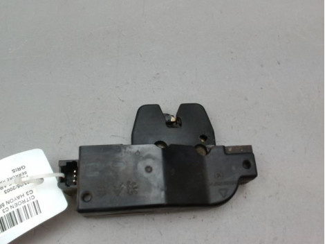 SERRURE HAYON  CITROEN C3 I Phase 1 2002-2005