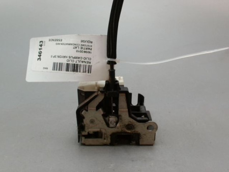 SYSTEME CONDAMNATION AVANT GAUCHE RENAULT CLIO CAMPUS II Phase 2 2009-2012