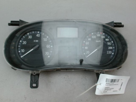 BLOC COMPTEURS RENAULT CLIO CAMPUS II Phase 2 2009-2012