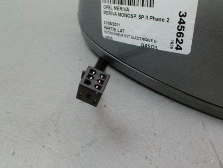 RETROVISEUR EXTERIEUR ELECTRIQUE GAUCHE OPEL MERIVA MONOSP. II Phase 2 (B) 2013-...