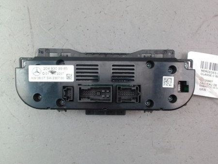COMMANDE DE CHAUFFAGE MERCEDES CLASSE C BERL. III Phase 1 (204) 2007-2010