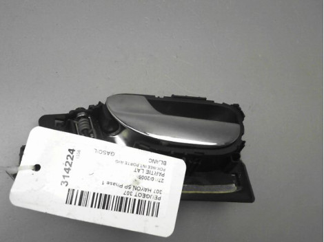POIGNEE INTERIEURE PORTE AVANT GAUCHE PEUGEOT 307