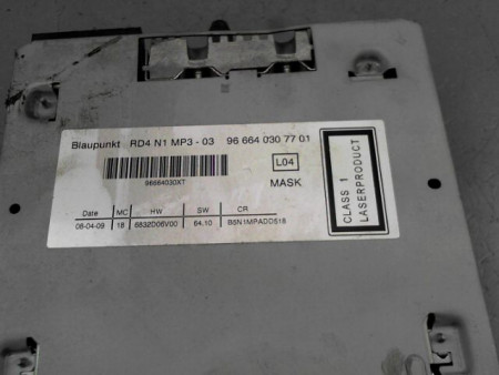 AUTORADIO CITROEN C4 I Phase 2 2008-2010