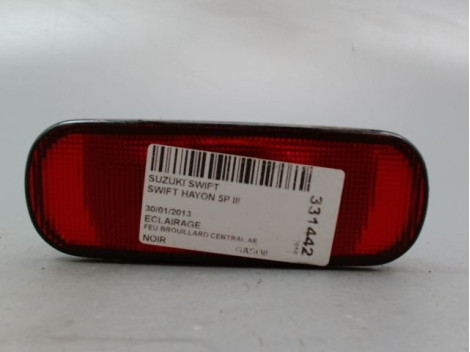 FEU BROUILLARD CENTRAL ARRIERE SUZUKI SWIFT III 2005-2011