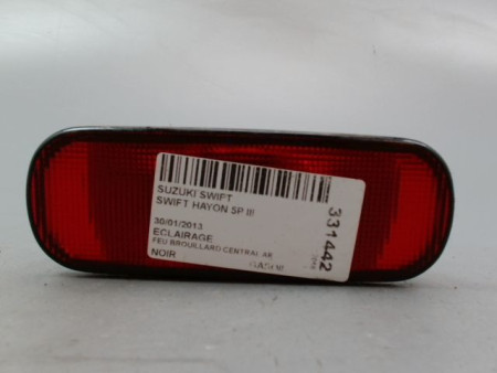 FEU BROUILLARD CENTRAL ARRIERE SUZUKI SWIFT III 2005-2011