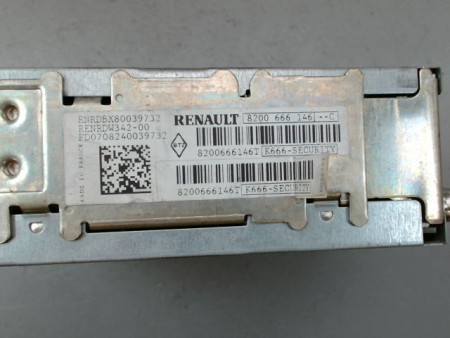 AUTORADIO RENAULT CLIO III Phase 1 2005-2009