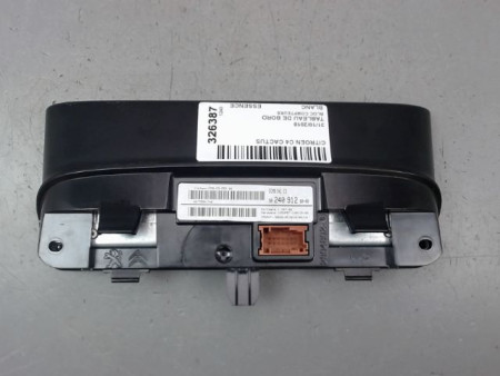 BLOC COMPTEURS CITROEN C4 CACTUS