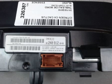 BLOC COMPTEURS CITROEN C4 CACTUS