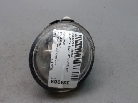 PHARE ANTIBROUILLARD AVANT DROIT NISSAN ALMERA TINO MONOSP. Phase 1 2000-2003