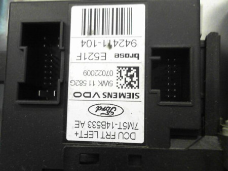 MECANISME+MOTEUR LEVE-GLACE AVANT GAUCHE FORD CMAX MONOSP. I Phase 2 2007-2010