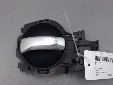 POIGNEE INTERIEURE PORTE AVANT GAUCHE CITROEN C3 I Phase 2 2005-2010