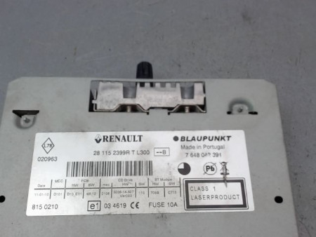 AUTORADIO RENAULT CLIO III Phase 2 2009-...