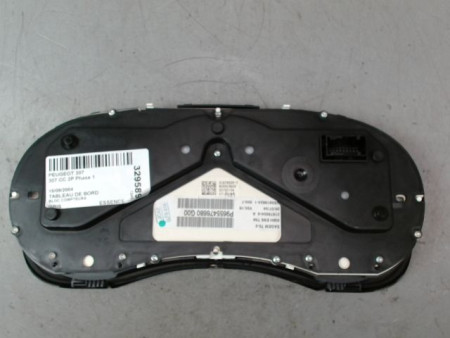 BLOC COMPTEURS PEUGEOT 307 CC 2P Phase 1 2003-2005