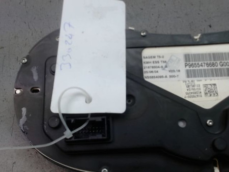 BLOC COMPTEURS PEUGEOT 307 CC 2P Phase 1 2003-2005