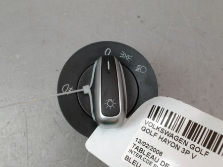 INTERIEUR COMMANDE PHARES VOLKSWAGEN GOLF V 2003-2008