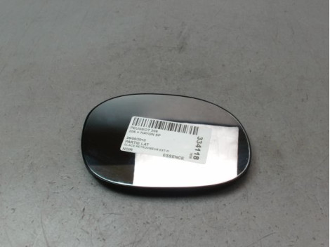 GLACE RETROVISEUR EXT D PEUGEOT 206 + 2009-2013