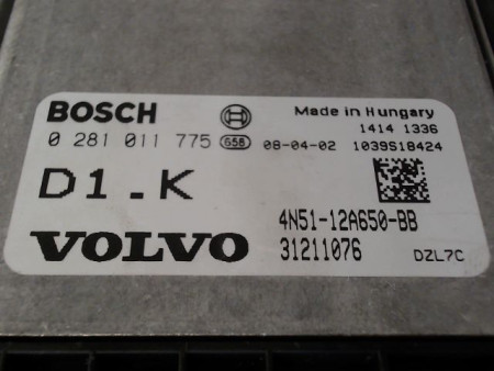 CALCULATEUR MOTEUR VOLVO C30 Phase 1 2006-2009