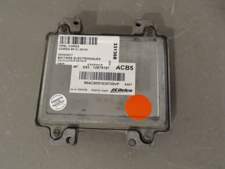 CALCULATEUR MOTEUR OPEL CORSA 2010-